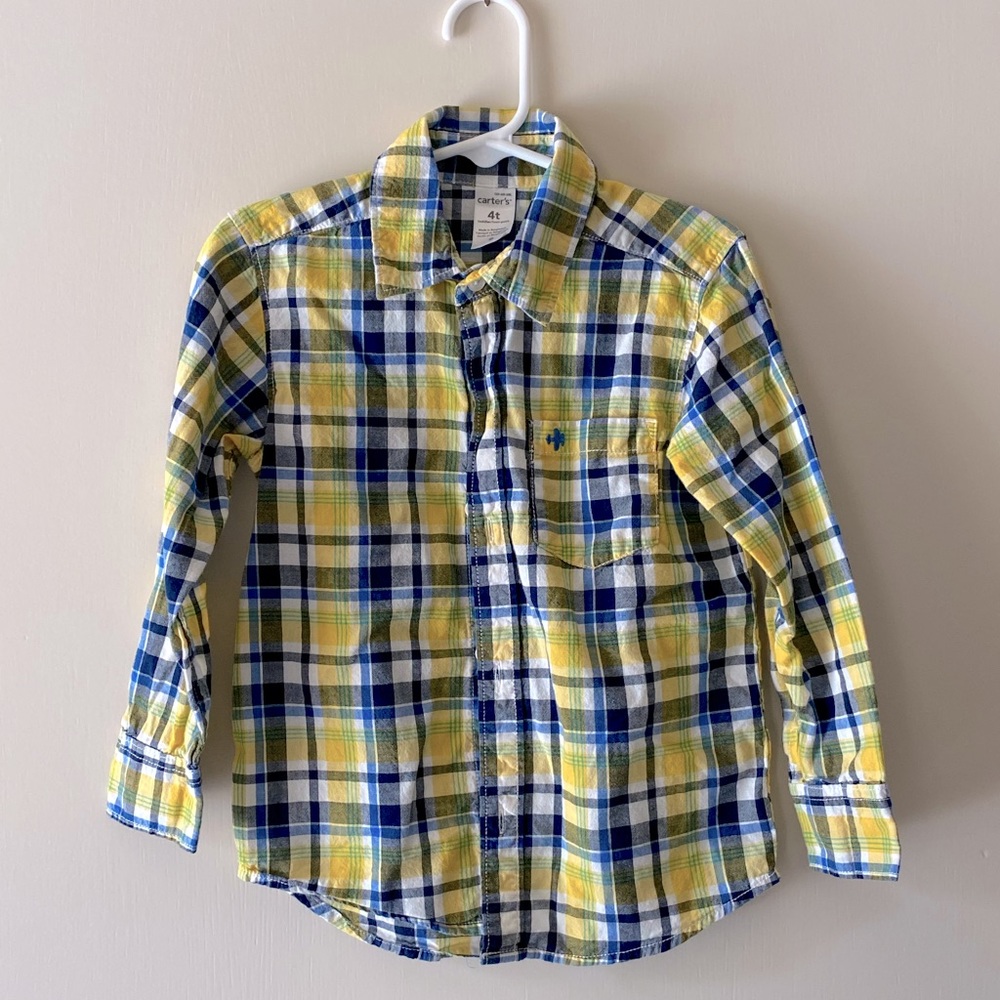 Carter’s boys button up shirt